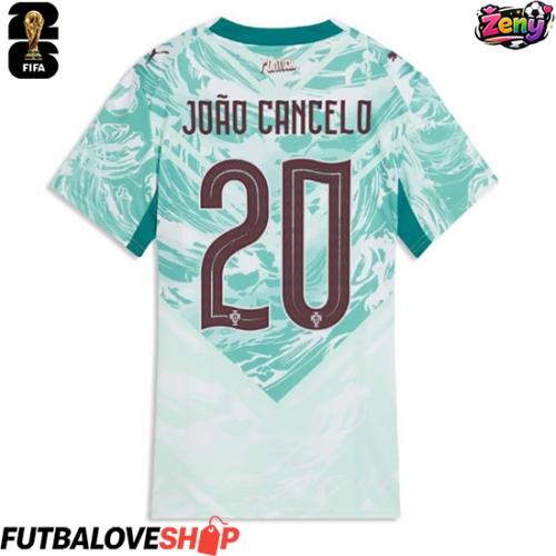 Dres Portugalsko Joao Cancelo #20 Preč pre Ženy MS 2026 Krátky Rukáv